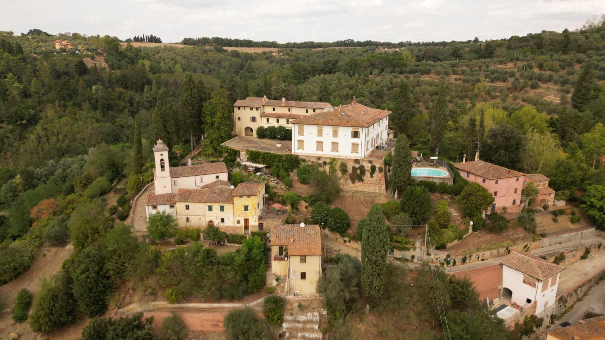 Ferienwohnung Castello Di Alica Forcoli Exterior foto